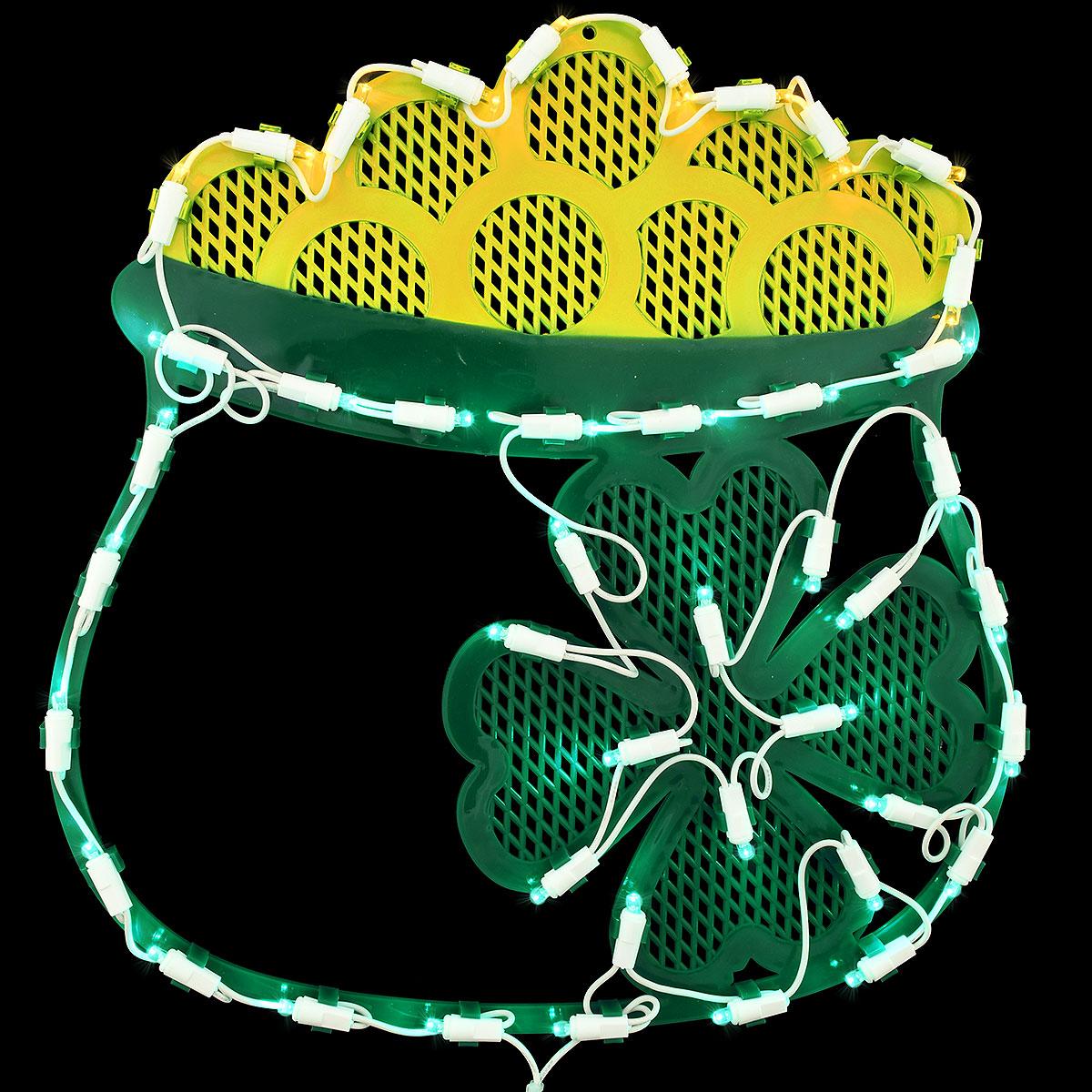 Pot Of Gold LED Lighted Ornamental